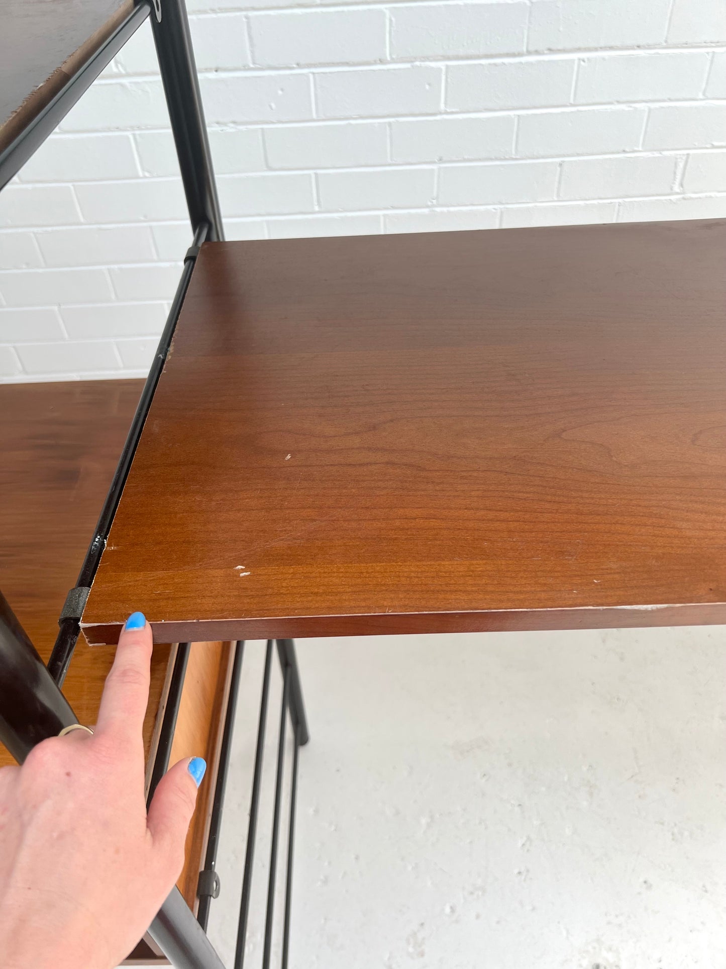 Vintage Ikea Niklas Shelving Unit