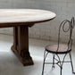 Custom Large Wooden Curved Table