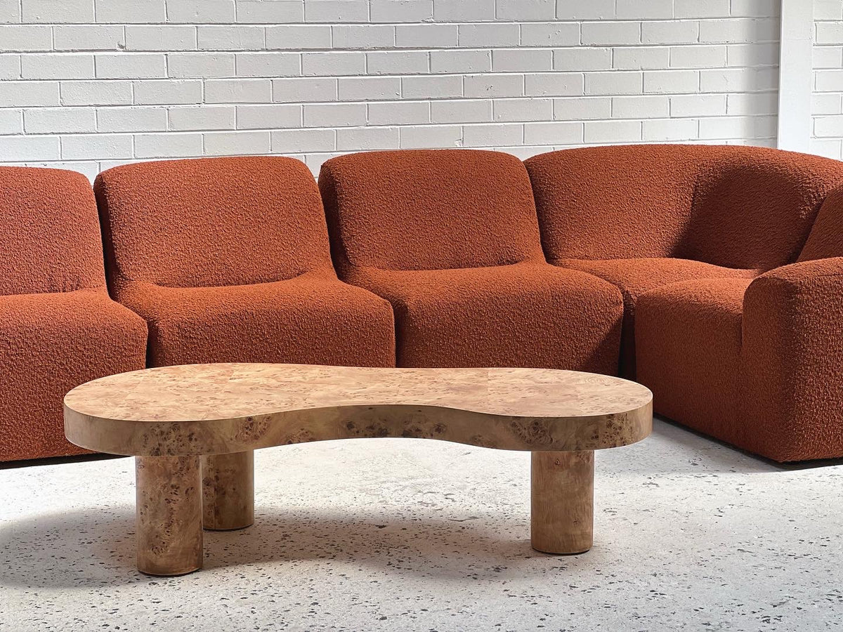 Bespoke Boucle Vintage Modular Sofa