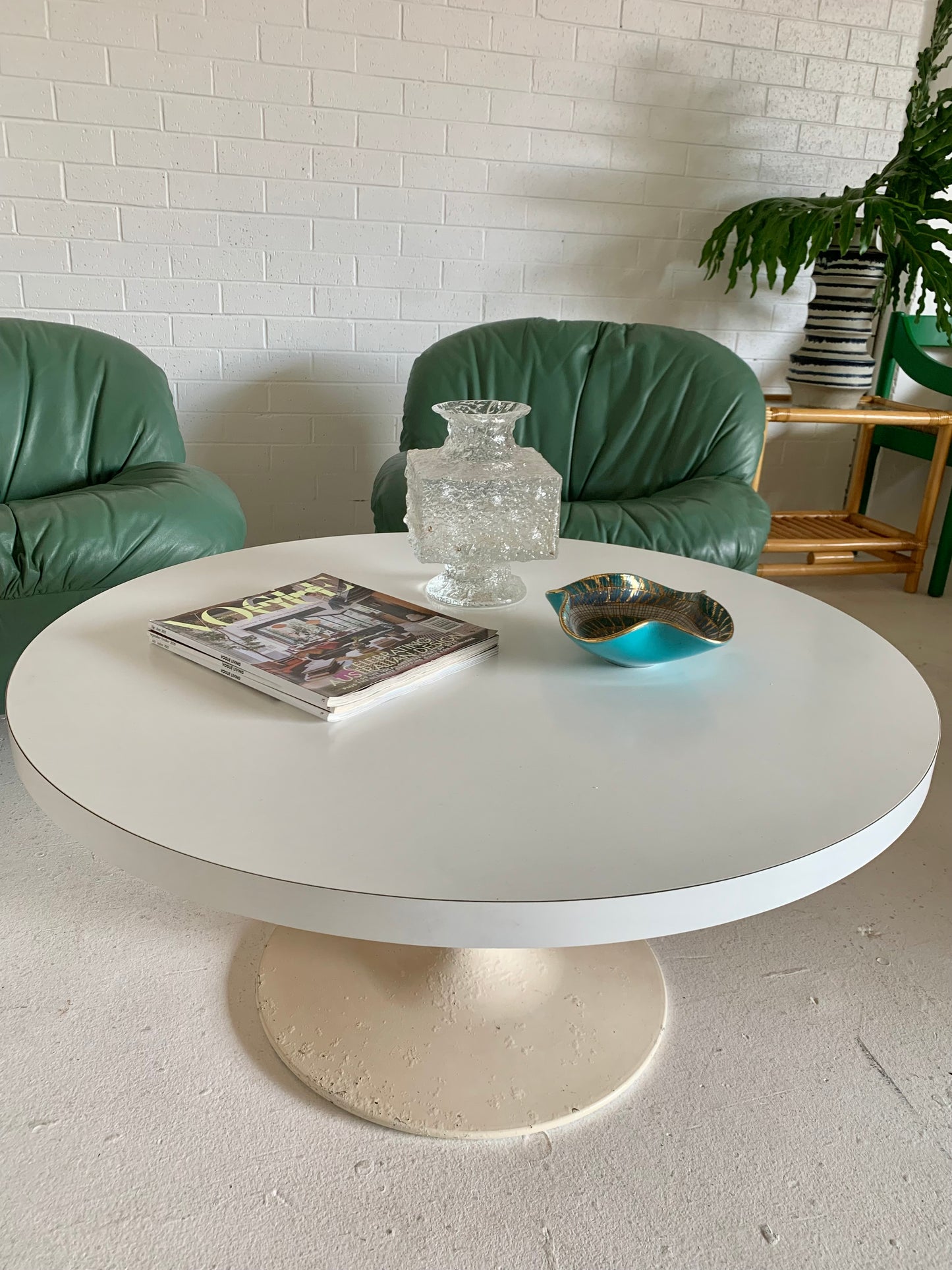 Vintage Tulip Coffee Table, Circa 1970’s