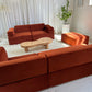 - Copper Velvet Modular Sofa Set