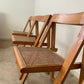 Mid Century Italian Aldo Jacober and Pierangela d’aniello Folding Chairs