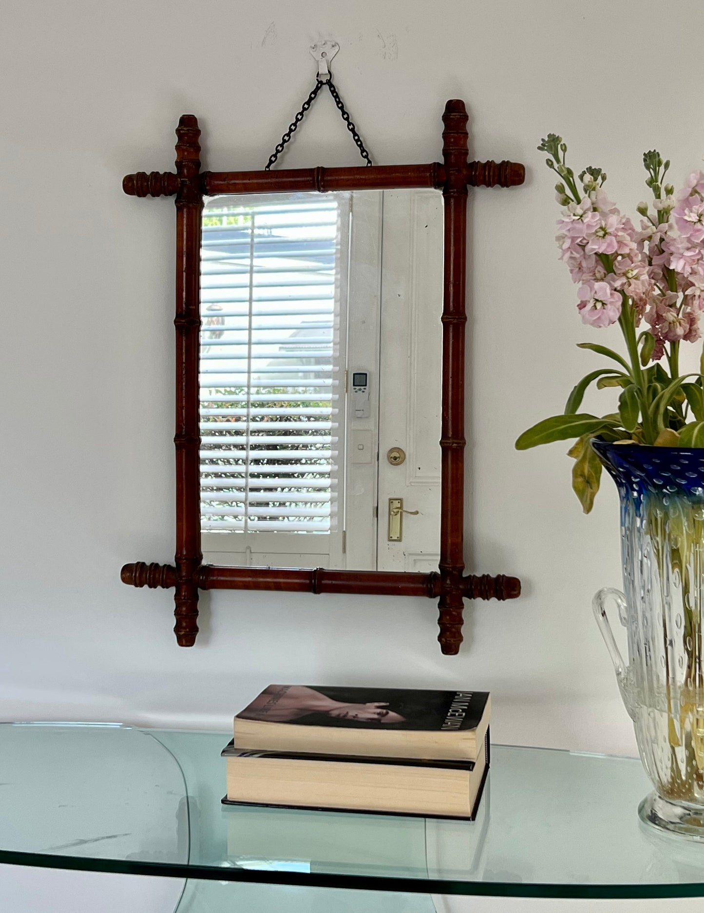 1940s French Chinoiserie Mirror