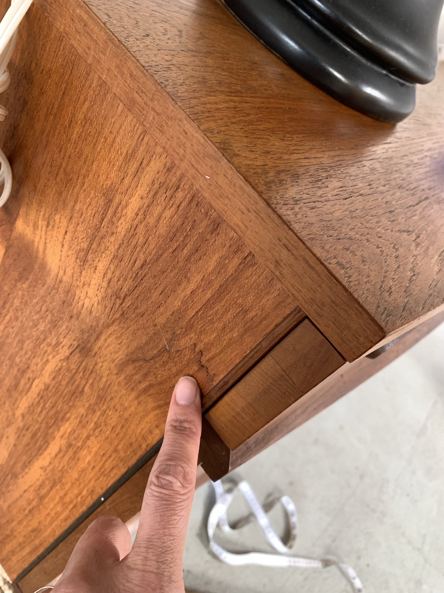 Bow Front Mid Century Sideboard