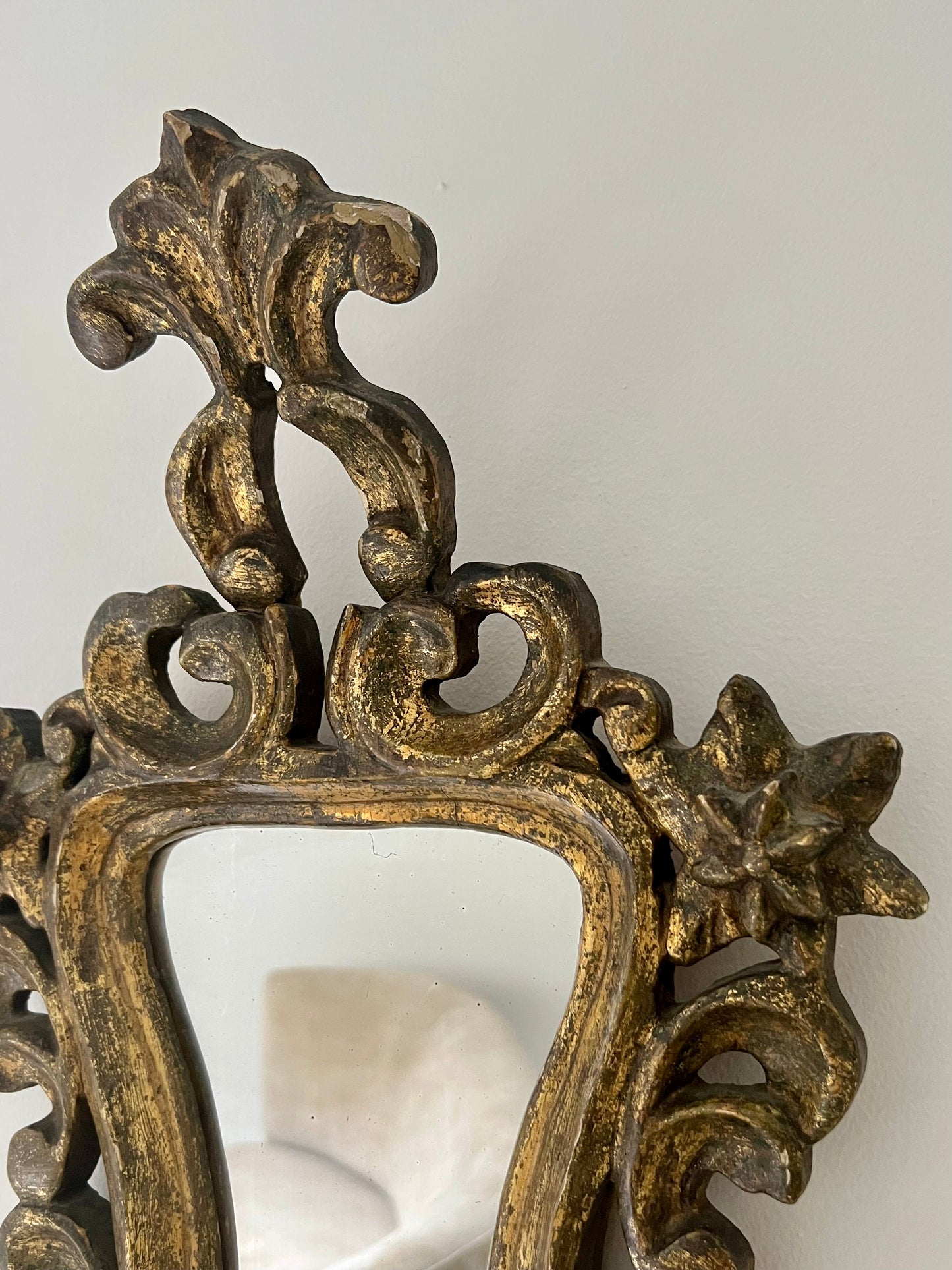 - 19th Century Spanish Gilt Mirror