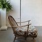 Elm Wood Armchair by Ercol, UK - One Left