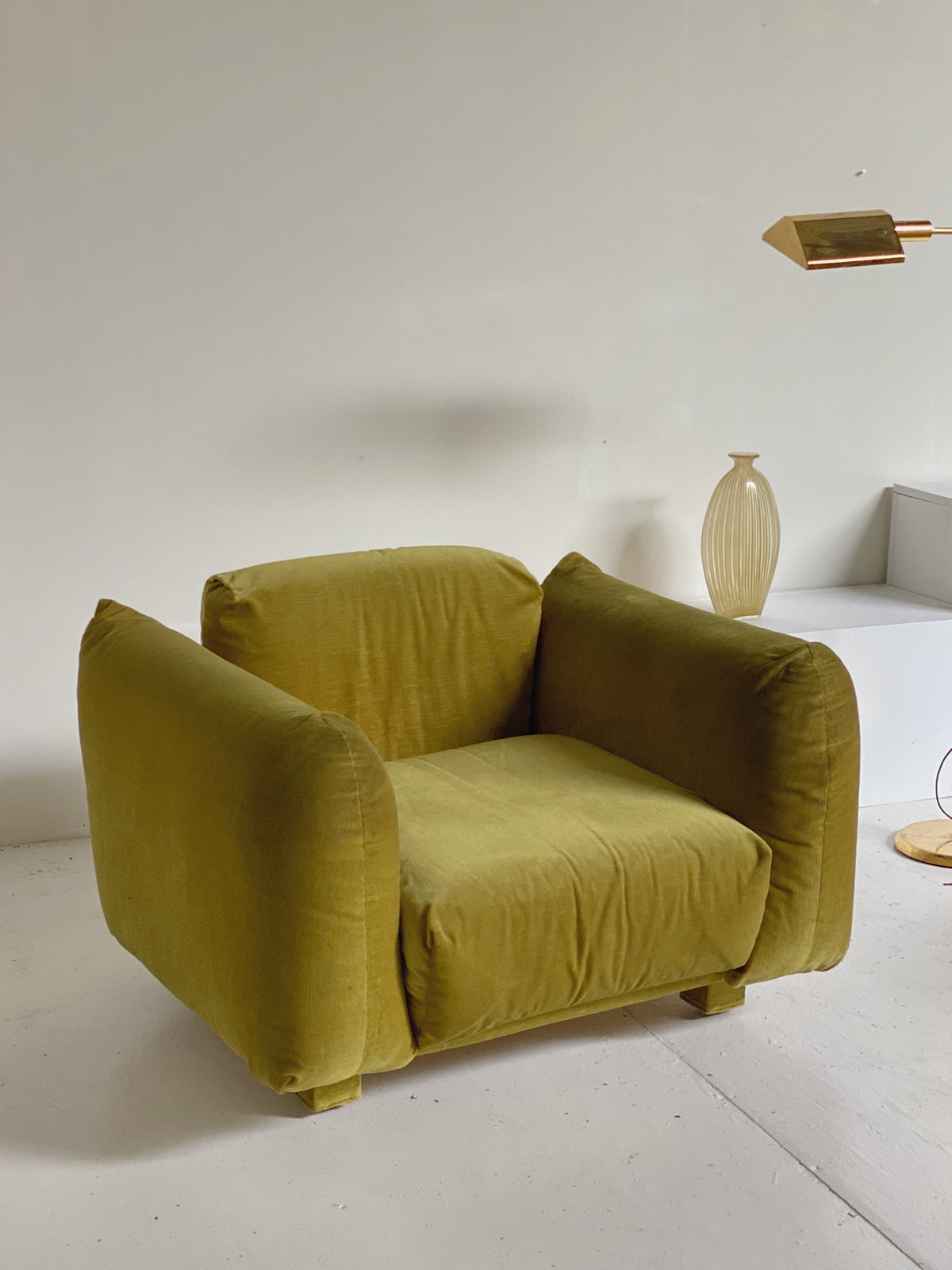 Chubby Velvet Lounge Chair