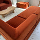 - Copper Velvet Modular Sofa Set