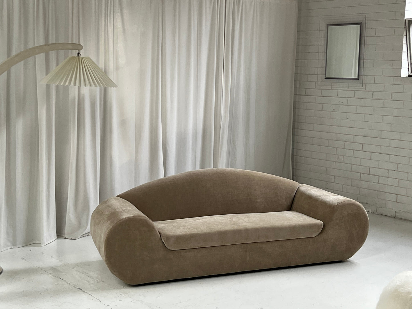 - Bespoke Velvet Space Sofa