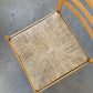 Set of Four Rush Dining Chairs