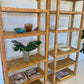 Vintage Rattan Bookshelf