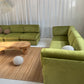 - Bespoke Large Sage Green Modular Sofa