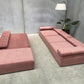 Pink Five Piece Modular Sofa