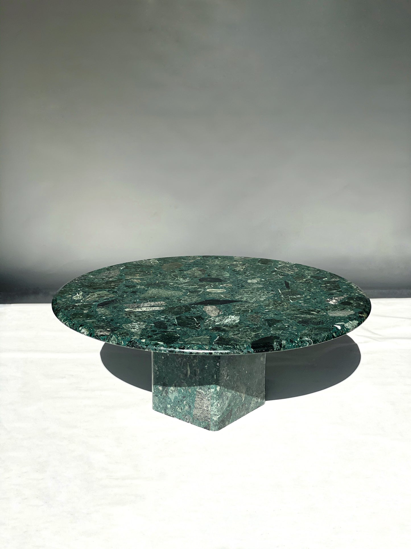 Green Marble Palladiana Coffee Table