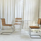 Octagonal Carrara Marble & Lucite Table
