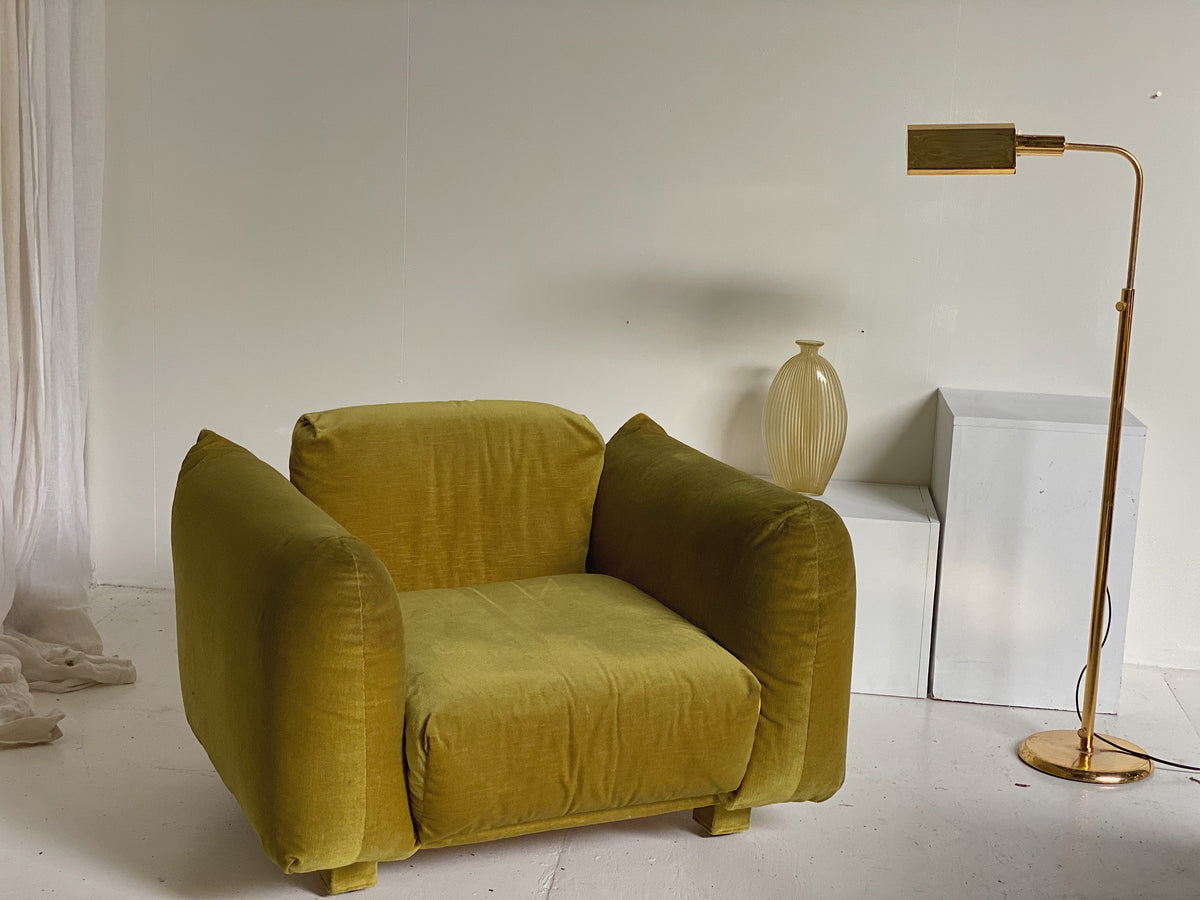 Chubby Velvet Lounge Chair
