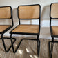 Set of 6 Black Cesca Chairs