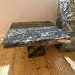 - Vintage Cippolino Marble Side Table, Italy