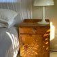Pair of Maple Burl Bedside Tables
