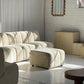 - Soft Cream Curved Modular Sofa Set