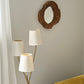 - Wooden Organic Form Mirror, 1970s