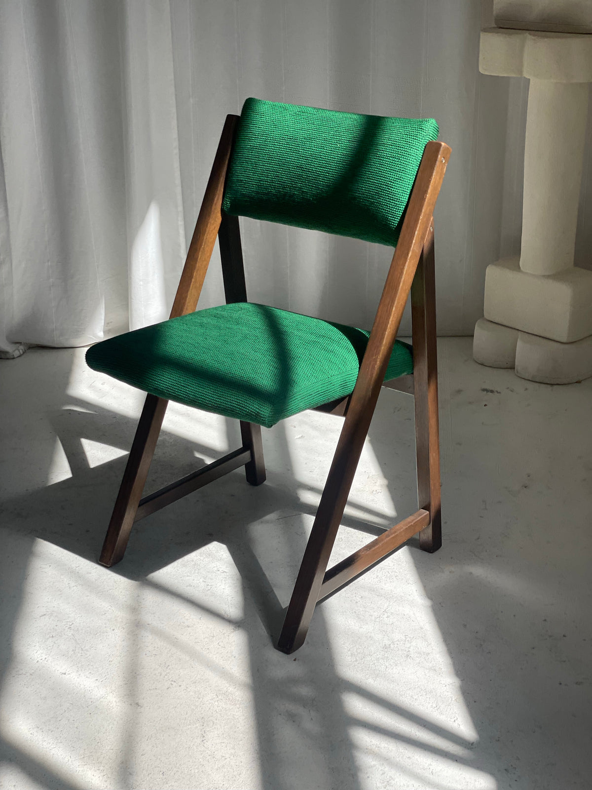 Green Timber Dining Chairs