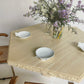 Italian Travertine Dining Table