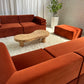 - Copper Velvet Modular Sofa Set
