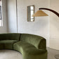 Bespoke Velvet Modular in Deep Botanical Green