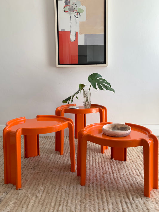 Original Kartell Nesting Tables