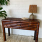 Vintage Bamboo Hall Table