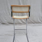 Set of Four Cesca Style Cane Bar Stools, made in Italy