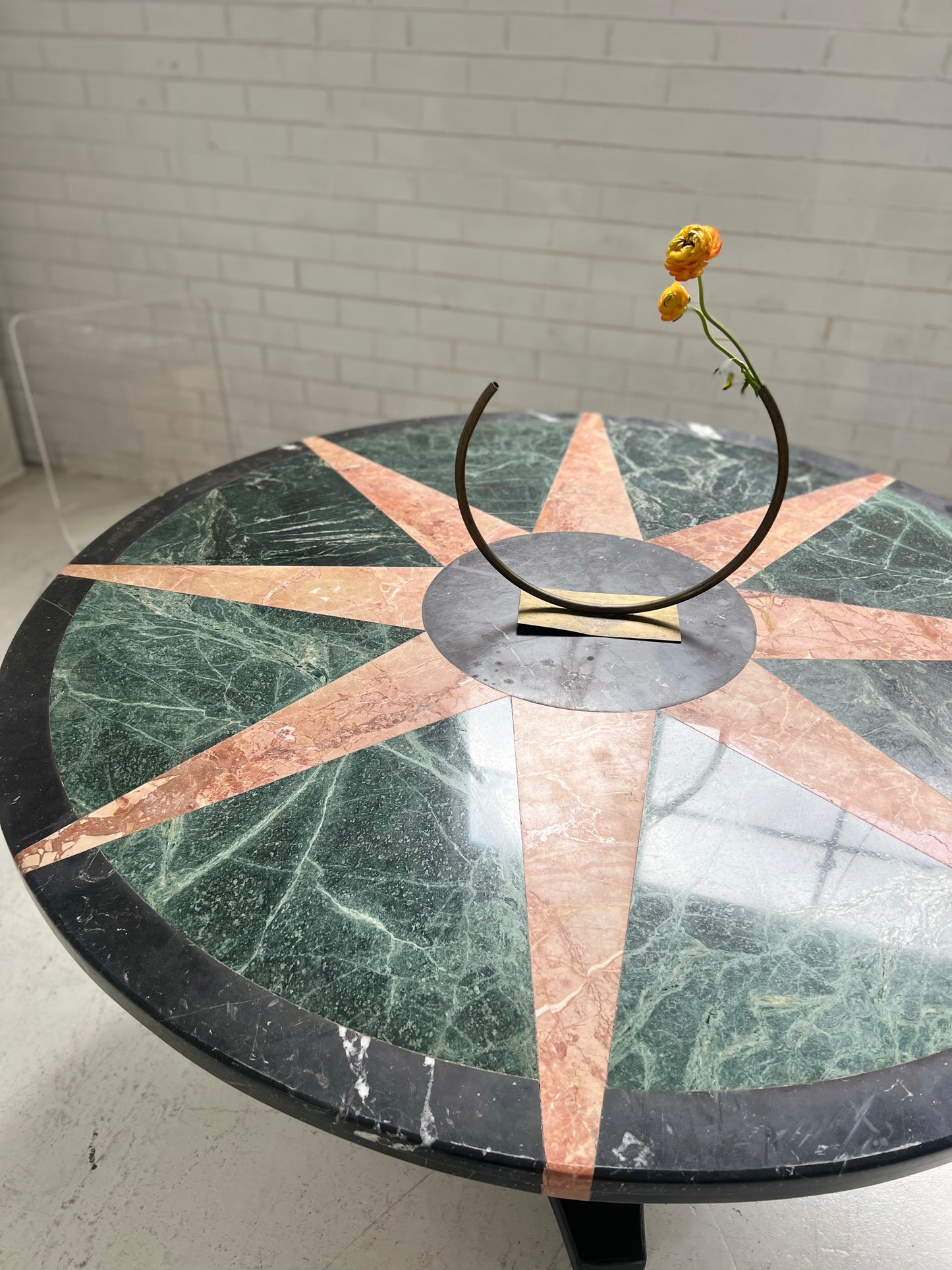 - Vintage Marble Star Table