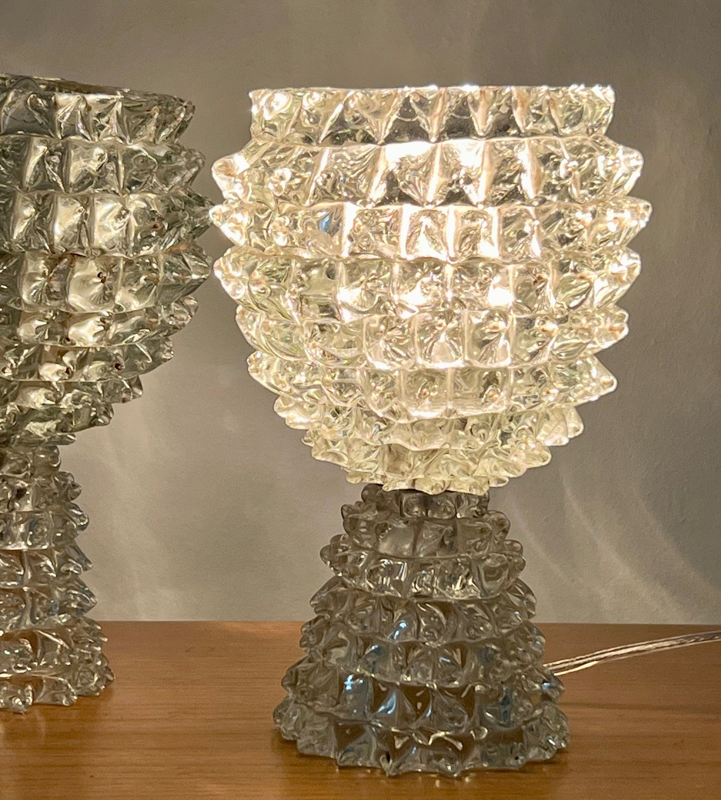 Original 1940s Murano Rostrato Lamp