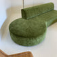 Custom Velvet Curved Sofa
