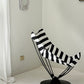 1970s IKEA Swivel Lounge Chair, Refurbished