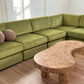 - Bespoke Large Sage Green Modular Sofa