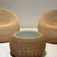 - Vintage Cane Coffee/Side Table - One Available