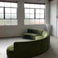 Bespoke Velvet Modular in Deep Botanical Green
