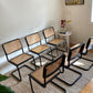 Set of 6 Black Cesca Chairs