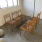Set of Six Rush Dining Chairs