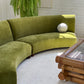 Bespoke Olive Curved Modular Sofa