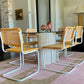 Set of 6 Marcel Breuer Cesca B32 Dining Chairs, Made in Italy