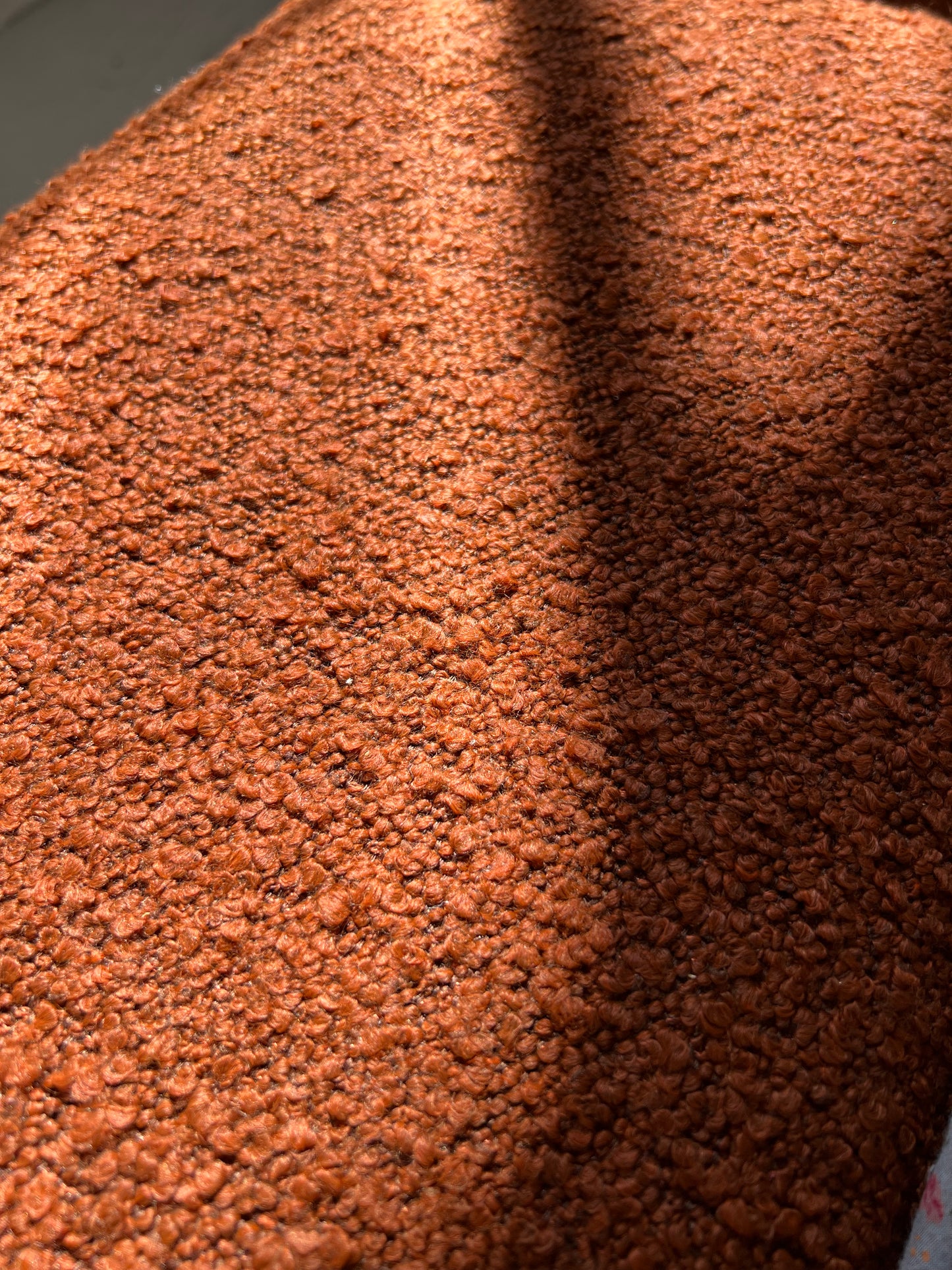 - Bespoke Rust Boucle Modular Sofa Set – Curated Spaces