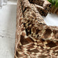 - Vintage Geometric Velvet Modular Sofa