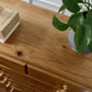 Rattan and Pine Tallboy Drawers