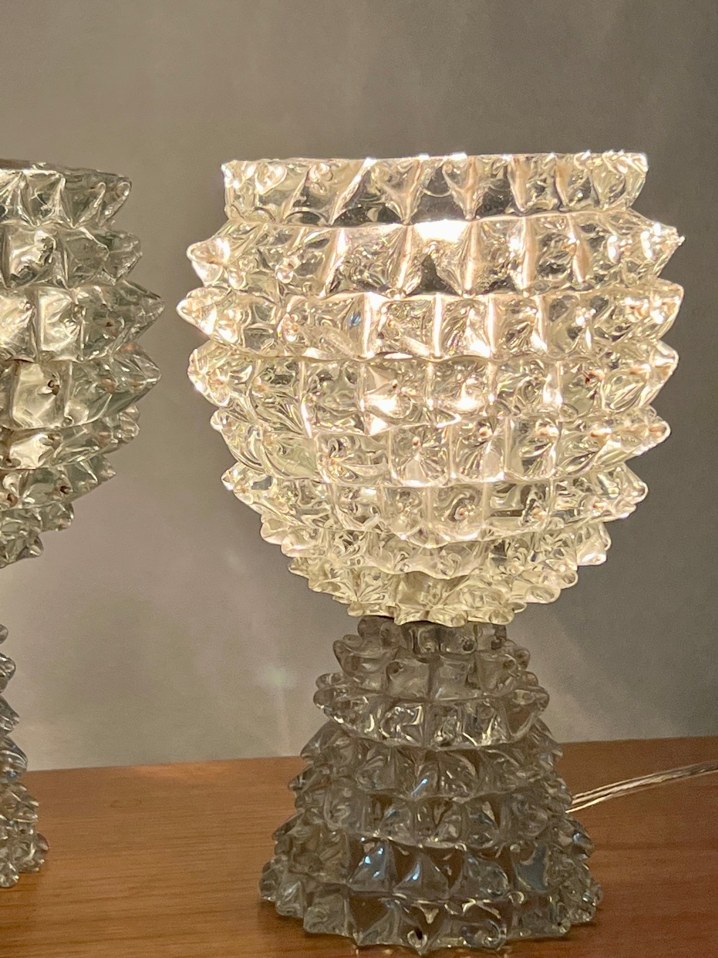 Original 1940s Murano Rostrato Lamp