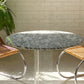 Custom Calcutta Marble & Lucite Table