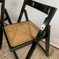 Original 1960’s Aldo Jacober and Pierangela d’Aniello “Trieste” Rattan Folding Chair