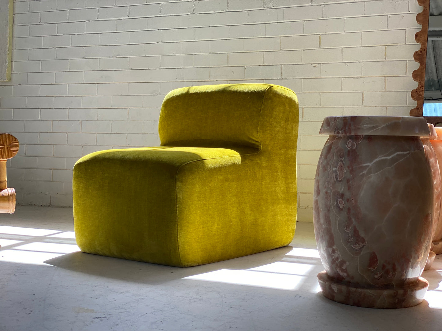Velvet Chubby Modular Chair
